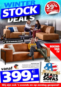 Prospectus Seats and Sofas Anderlues : Winter Deals