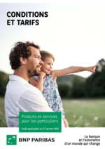 Prospectus  : CONDITIONS ET TARIFS