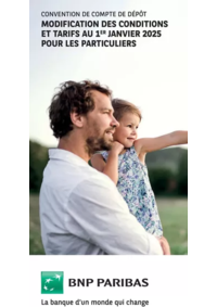 Prospectus BNP Paribas : Modification Des Conditions Et Tarifs Pour Les Particuliers