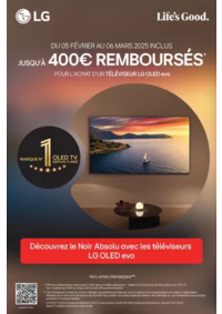 Prospectus Boulanger Villefranche Sur Saône : OFFRE LG : JUSQU'À 400€ REMBOURSÉS