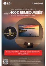 Promos et remises  : LG Jusqu'à 400€ remboursés