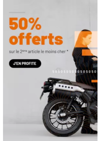 Prospectus DAFY MOTO CHOLET : 50% offerts