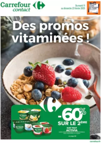 Prospectus Carrefour Contact LES PORTES EN RE : DES PROMOS VITAMINÉES !