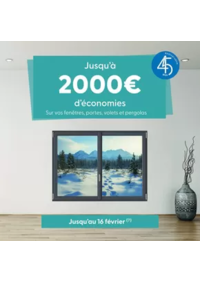 Prospectus Tryba MONTAGNAT : Jusqu'à 2000€ d'économies Sur vos fenêtres, portes, volets et pergolas