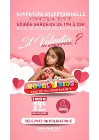 Prospectus Royal Kids SOISSONS : Saint Valentin Offres