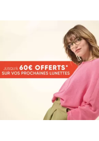 Prospectus Les opticiens mutualistes THOUARS : Jusqu'à 60€ offerts