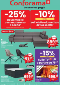 Prospectus Conforama Chur : Conforama reklamblad - IT