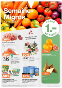 Prospectus Migros Aigle - Chablais Centre : Tolles Ängbot für Schnäppchenjäger