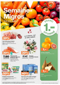 Prospectus Migros Bulle - Pl de la Gare : Rabatt und Aktione