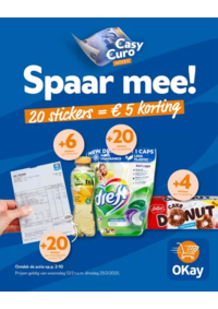 Prospectus OKay Supermarchés DILSEN-STOKKEM : Spaar Mee!