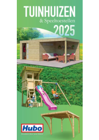 Prospectus Hubo Haacht : Tuinhuizen & Speeltoestellen