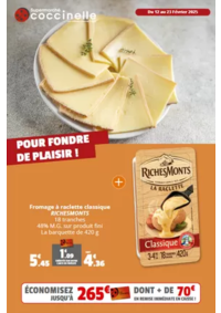 Prospectus Coccinelle Supermarché Saint-Denis : POUR FONDRE DE PLAISIR !