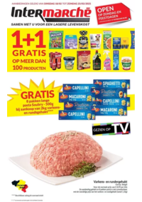 Prospectus Intermarché Auvelais : 1 + 1 Gratis