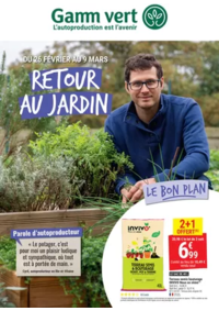 Prospectus Gamm vert LE BOURGNEUF LA FORET : Retour Au Jardin