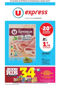 Prospectus U Express PLEUBIAN : Foire petits prix