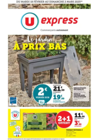 Prospectus U Express PLEUBIAN : Spécial Jardin