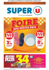 Prospectus Super U DOL DE BRETAGNE : Foire petits prix