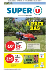 Prospectus Super U YERVILLE : Spécial Jardin