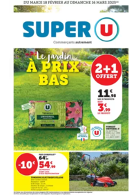 Prospectus Super U LA MOTHE ACHARD : Spécial Jardin