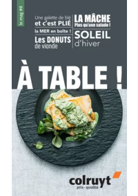 Prospectus Colruyt DELLE : À table !