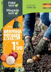 Prospectus Point Vert PFAFFENHEIM : Arrivage potager on s'y met !