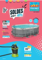 Prospectus Cash Piscines : SOLDES jusqu'à -40 %