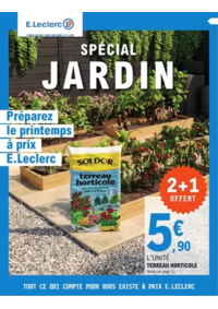 Prospectus Brico E.Leclerc LES HERBIERS : Spécial Jardin