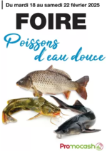 Promos et remises  : Foire poissons d'eau douce