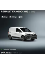 Promos et remises  : Renault Kangoo 3m3