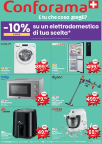 Prospectus Conforama Grancia : Conforama reklamblad - IT