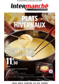 Prospectus Intermarché Super Morez : S09 - R5 - PLATS HIVERNAUX