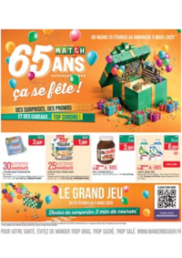 Prospectus Supermarchés Match Reichshoffen : 65 ANS ça se fête !