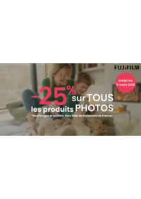 Prospectus ART ET PHOTO PHOX : 25% sur tous les produits photos