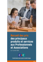 Promos et remises  : Recueil des prix des principaux produits et services aux Professionnels et Associations