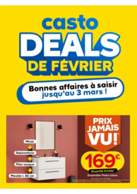 Prospectus Castorama GRENOBLE - ST MARTIN D'HERES : Deals de Février