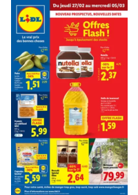 Prospectus Lidl VILLERS LE LAC : Consultez le catalogue Lidl pour découvrir les réductions sur une sélection de produits !