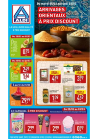 Prospectus Aldi Gueugnon : ARRIVAGES ORIENTAUX À PRIX DISCOUNT