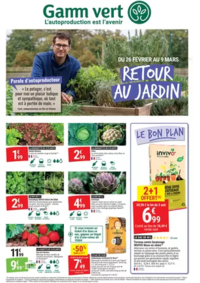 Prospectus Gamm vert AUVILLERS LES FORGES : RETOUR AU JARDIN