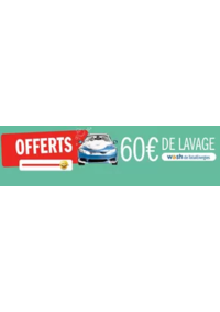 Prospectus Carglass CHATEAUBERNARD : Offerts 60€ de lavage