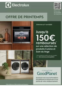 Prospectus Copra ST OUEN : Electrolux vous rembourse jusqu'à 150€