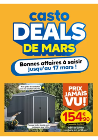 Prospectus Castorama DIJON - MARSANNAY-LA-COTE : Deals de Mars