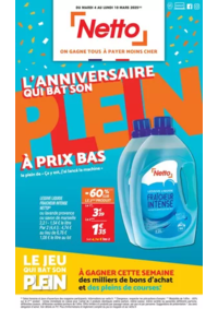 Prospectus Netto Fère-en-Tardenois : L'anniversaire qui bat