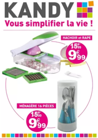 Prospectus KANDY FRUGES : Vous simplifier la vie !