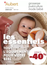 Prospectus Aubert GILLY SUR ISERE : Les Essentiels - Tout l'équipement pour votre bébé