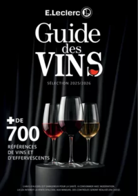 Prospectus E.Leclerc GRAULHET : GUIDE DES VINS 2025 2026