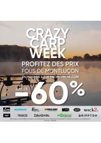 Prospectus Pacific Pêche CHALON SUR SAÔNE : Crazy carp week