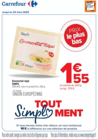 Prospectus Carrefour CHERBOURG : FEUILLET DIGITAL SIMPL' CARREFOUR