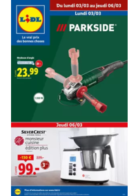 Prospectus Lidl MASSY ZAC du Moulin - Avenue du Bel Air : Découvrez les ventes Parkside et Crivit de la semaine !