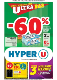 Prospectus Hyper U SAINT HILAIRE DE RIEZ : Quinzaine Commerçante