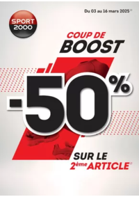 Prospectus Sport 2000 AGDE : COUP DE BOOST